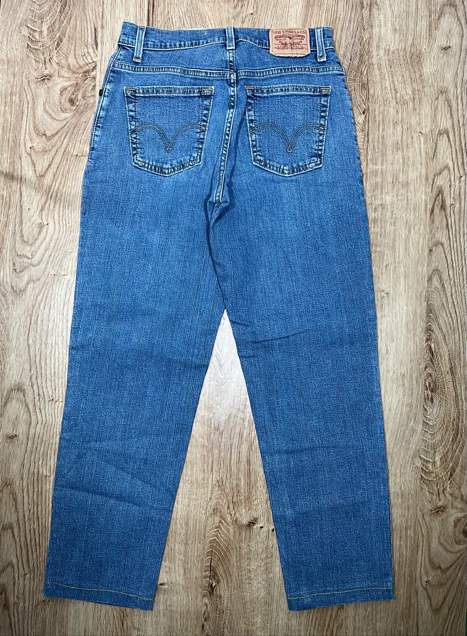 Levi's 550 Relaxed Tapered 6M MIS Vintage 99% Katoen Blauw lvh 076 – photo 6